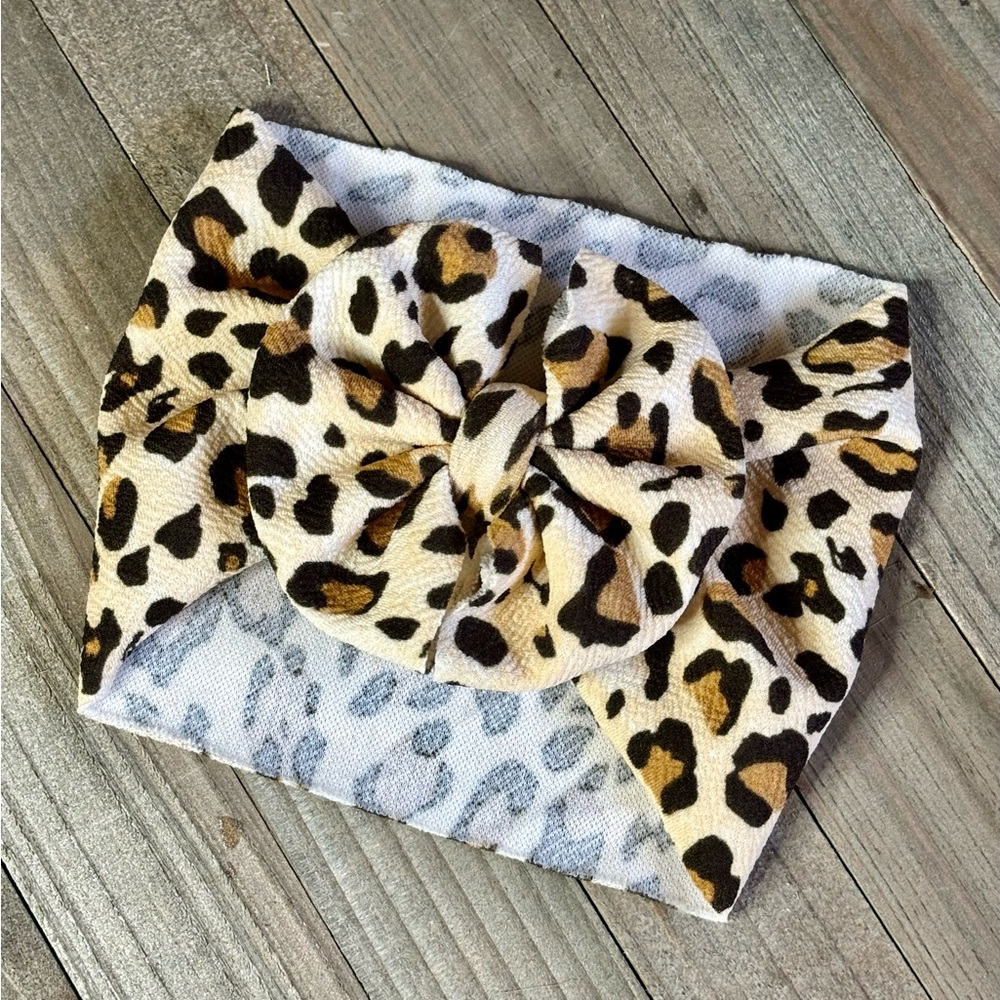 Leopard Print baby Headband